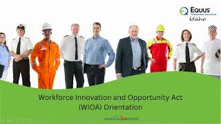 WIOA Orientation Video 2023
