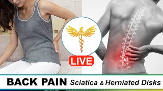 Doctor discusses Back Pain, Sciatica, and Herniated Disks