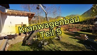 Rückehänger mit Kran ATV Teil 5