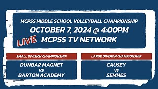 MCPSS Middle School Volleyball Championship 10/7/2024