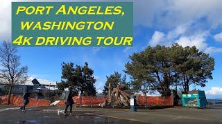 Port Angeles, Washington | 4k Driving Tour | Dashcam