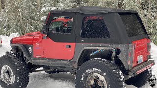 My Jeep Gets a new Top! MasterTop Frameless Fastback Soft Top install from @Quadratec