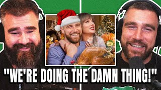 Travis reveals holiday plans with Taylor and the Kelce Family, christmas throwback | Bonus Video