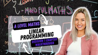 A-level Mathematics Decision 1 chapter 6 Linear Programming