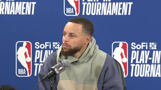 Stephen Curry on the Warriors season-ending loss to Kings; Klay Thompson's uncer