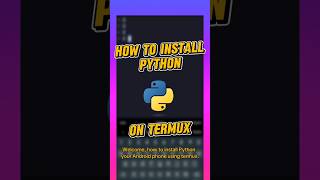how to install python on Android using termux for free #python #termux
