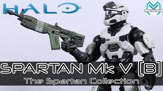 *NEW* SPARTAN MK V [B] 2020 SPARTAN COLLECTION | 6.5 Inch Action Figure Review | Halo from Jazwares