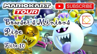 Mario Kart Tour - Bowser's Minions Pipe (Kamek Tour): Fire 10