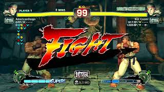 [#USF4] AmericanDaigo (Ryu) vs. Not Cozeir (Ryu) 314