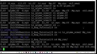 2 How to use fftool #OPLS #LAMMPS #OPLS-AA #FFTOOL