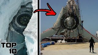 Top 10 Weirdest Things Found Frozen In Ice | Marathon