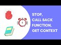 Stop, Call back function, Chaining, Get context and attributes in JQUERY | Complete JQUERY course
