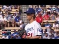 STL@LAD: Greinke fans 10 over seven impressive frames