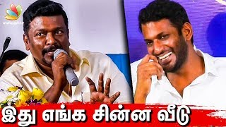 Council-ல சின்ன வீடு : Parthiban Funny Speech | Vishal | Producer Council