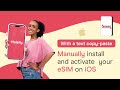 How to Manually Install & Activate eSIM on iPhone | Holafly