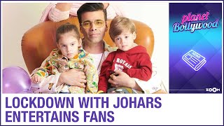 Lockdown with Johars lifts everyone's mood once again as Karan Johar's kids have fun