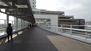 JR岸辺駅北口周辺(吹田市民病院・国立循環器病センター等)を歩き撮り