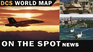 DCS Cold War Germany | World map | Tank Module | Caucasus \u0026 Nevada Upgrade | Squadrons | New UI