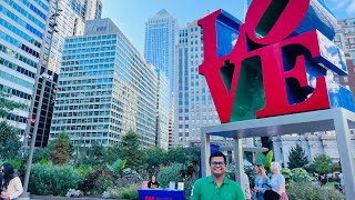 আমেরিকার ভালোবাসার পার্কে কী হয় দেখুন? ॥ Love Park, Philadelphia, USA