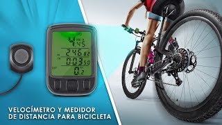 VELOCÍMETRO Y MEDIDOR DE DISTANCIA PARA BICICLETA BIKE-030