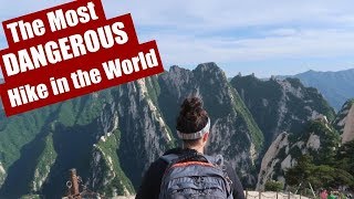 The Most DANGEROUS Hike in the World | Hiking Huashan | Part 1