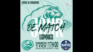 Match Espoirs Pro B - EBPLO vs Chartres