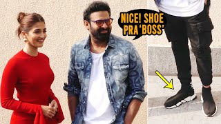 Prabhas Spotted With Nice Shoe At Radhe Shyam Movie Promotions | Pooja Hegde | Daily Culture