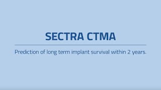 Sectra CT-based Micromotion Analysis (CTMA) — introduction