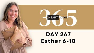 Day 267 Esther 6 -10 | Daily One Year Bible Study | Audio Bible Reading with Commentary