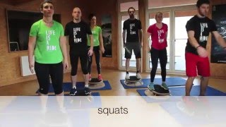 SENSOBOARD strengthening exercises - the SENSOMOVE concept!