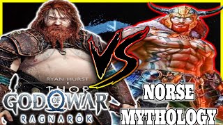 GOD OF WAR Thor VS Norse Mythology Thor [Ft. @DaFookas]