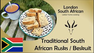 How to Make Rusks - Ouma Beskuit - ASMR Baking - South African Baking