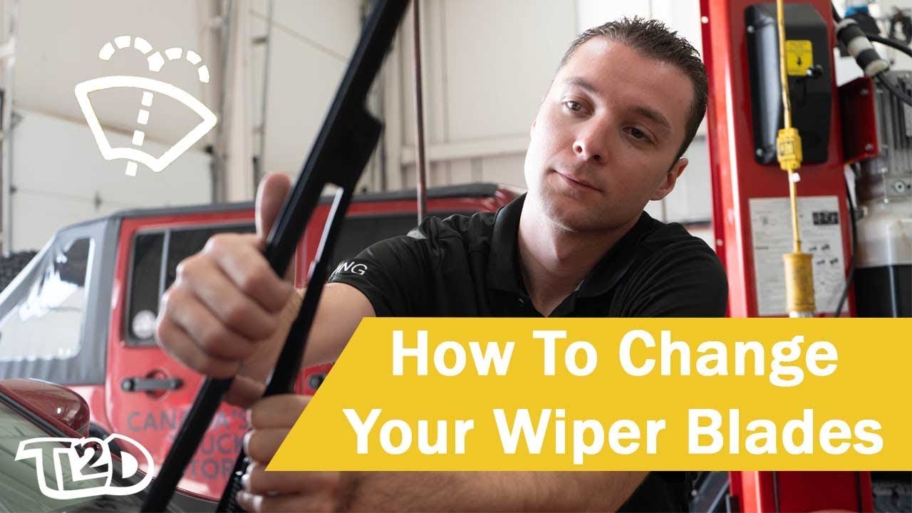 How To Change Your Wiper Blades - YouTube