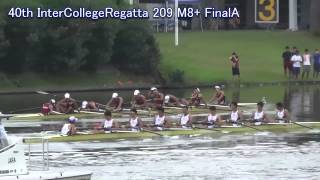 209 40thInterCollege M8+ FinalA