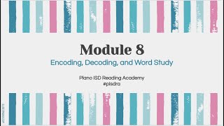Module 8 Launch