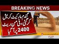 Wheat market crashed, Today Wheat Rate in Pakistan 2024 | Wheat Price in Pakistan | Pakistan News