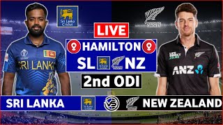 Sri Lanka v New Zealand 2nd ODI Live Scores | SL vs NZ 2nd ODI Live Scores \u0026 Commentary | NZ Batting