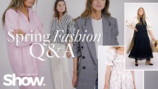 How To Style Spring Fashion - Stylist Tips \u0026 Tricks: Zara, Massimo Dutti \u0026 More | SheerLuxe Show