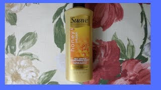 SUAVE LEAVE IN HONEY INFUSION CONDITIONER REVIEW!