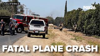 Plane crash kills one person in Central California