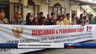 NET YOGYA - Sejumlah Organisasi Kepemudaan Dukung Perppu Pembubaran Ormas