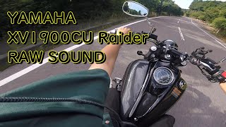 【harley-davidson???】Japan Ride | YAMAHA XV1900CU Raider | RAW SOUND 【4K】