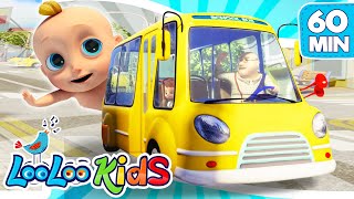 The Wheels On The Bus - Educational Songs for Children | LooLoo Kids