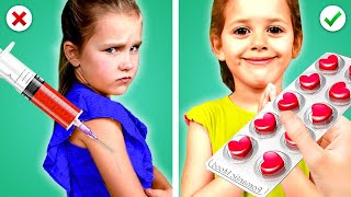 SNEAK SWEETS INTO HOSPITAL | Funny Food Pranks by Crafty Panda Go