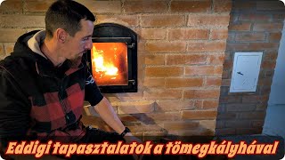 🔥Eddigi tapasztalatok a tömegkályhával 🔥