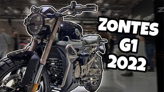 ZONTES ZT 125 G1 2022 Walkaround Eicma 2021