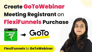 How to Create GoToWebinar Meeting Registrant on FlexiFunnels Purchase | FlexiFunnels to GoToWebinar