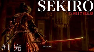 #1［🍁SEKIRO 12周目苦難厄憑の続きから♪🍁］12周目～SEKIRO～隻狼