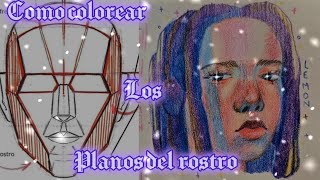 ✧.*Como colorear los planos del rostro ⊱┊Tutorial➶➴prismacolor *ੈ✩‧₊˚
