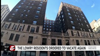 Lowry Apartments tenants get days notice to vacate temporary housing as landlord terminates tenancy